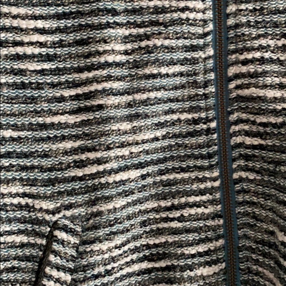 Lucky Brand women’s Bomber grey & blue jacket. - Picture 3 of 6